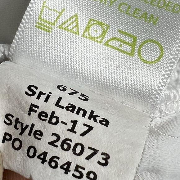 Lilly Pulitzer Claudette White Crochet Shell Drawstring Shorts Beach Cover Up L - Picture 13 of 14